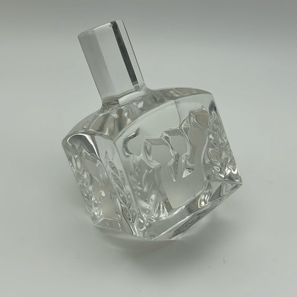 Jonal VTG 24% Crystal Hanukkah Dreidel Spinning Top Made in Germany, Judaica - Picture 1 of 12